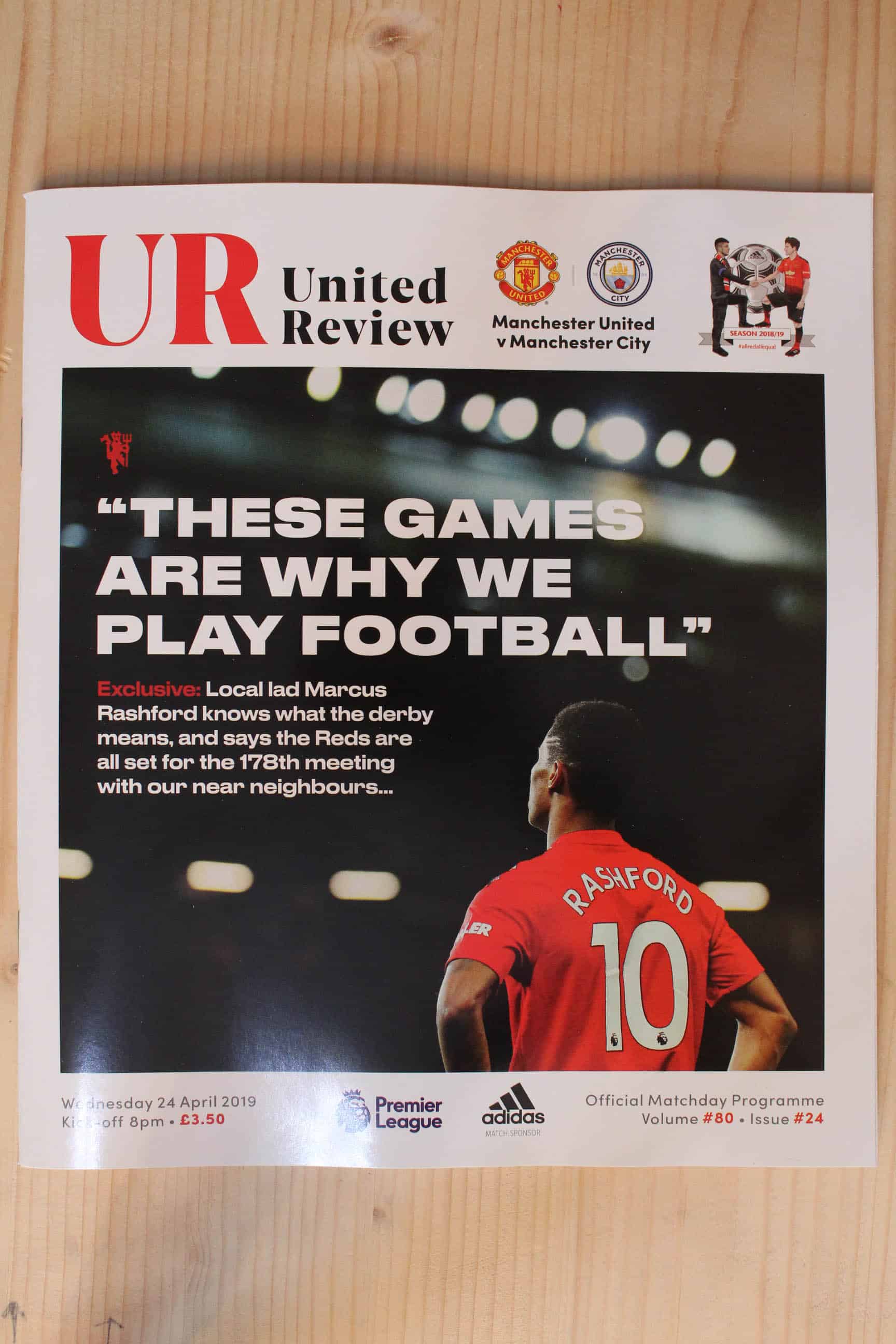 Manchester United FC v Manchester City FC